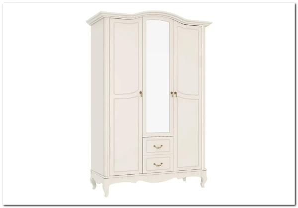 Шкаф трехдверный 2 ящика Авиньон из массива бука заказать по цене 143 238 руб. в Ростове на Дону в интернет магазине