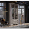 Шкаф-витрина Stylius (Стилиус) B169-REG2W2S BRW заказать по цене 46 180 руб. в Ростове на Дону в интернет магазине