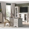 Шкаф-витрина Stylius (Стилиус) B169-REG2W2S BRW заказать по цене 49 740 руб. в Ростове на Дону в интернет магазине