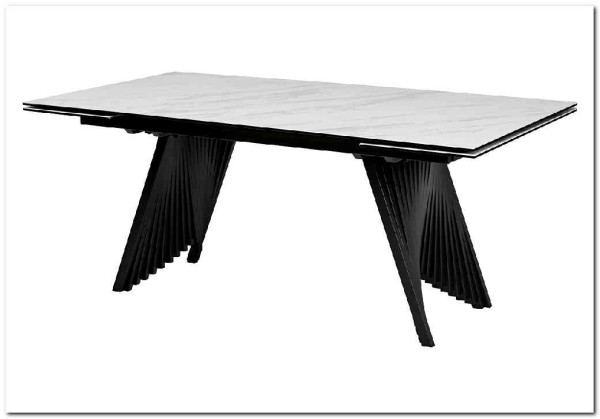 Стол IVAR 180 MARBLES KL-99 Белый мрамор итальянская керамика заказать по цене 124 700 руб. в Ростове на Дону в интернет магазине