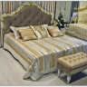 Купить Кровать с мягким изголовьем 180*200 Romantic R418-K02-AG-B01 с доставкой по России по цене производителя можно в магазине Другая Мебель в Ростове на Дону