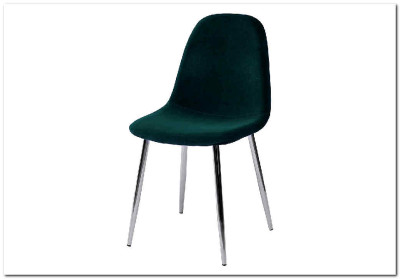 Стул PESCARA UF910-14 DARK GREEN велюр