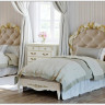 Купить Кровать с мягким изголовьем 90*190 Romantic R409-K02-AG-B01 с доставкой по России по цене производителя можно в магазине Другая Мебель в Ростове на Дону