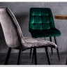 Стул кухонный Signal CHIC Velvet Bluvel 14 (серый/черный) заказать по цене 9 962 руб. в Ростове на Дону в интернет магазине