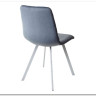 Стул DAIQUIRI BLUVEL-06 BLUE / белый каркас, велюр заказать по цене 4 050 руб. в Ростове на Дону в интернет магазине