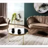 Диван SIGNAL CAMELLIA 2 Velvet Bluvel 28 (бежевый/золотой) заказать по цене 42 092 руб. в Ростове на Дону в интернет магазине