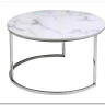 Комплект Signal ATLANTA B, 2 стола журнальных (эффект белого мрамора/хром) заказать по цене 30 330 руб. в Ростове на Дону в интернет магазине