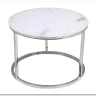 Комплект Signal ATLANTA B, 2 стола журнальных (эффект белого мрамора/хром) заказать по цене 30 330 руб. в Ростове на Дону в интернет магазине