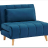 Диван BILLY VELVET TAP.188  Signal (синий/бук) заказать по цене 50 786 руб. в Ростове на Дону в интернет магазине