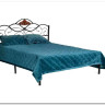 Купить Кровать Federica (mod. AT-881) 160*200 (Queen bed), красный дуб/черный с доставкой по России по цене производителя можно в магазине Другая Мебель в Ростове на Дону