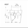 Стул кухонный Halmar K537 (кремовый/золотой) заказать по цене 12 582 руб. в Ростове на Дону в интернет магазине