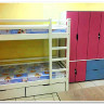 Двухъярусная кровать В-КР-040 80х190 Тимберс Кидс (массив сосны) по цене 37 900 руб. в магазине Другая Мебель в Ростове на Дону