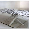 Стол VICENZA 220 BULGARI WHITE, керамика / белый, DISAUR заказать по цене 61 380 руб. в Ростове на Дону в интернет магазине