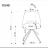 Стул кухонный Halmar K546 (оливковый/черный) заказать по цене 14 120 руб. в Ростове на Дону в интернет магазине