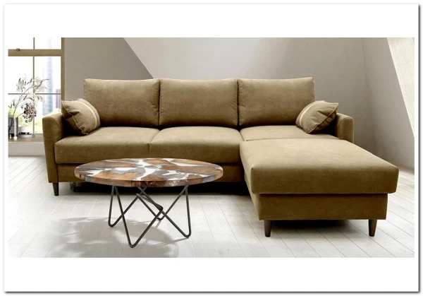 Угловой диван Даллас 2 с оттоманкой Soft Time заказать по цене 134 200 руб. в Ростове на Дону в интернет магазине