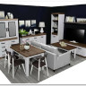 Витрина Marselle REG1W1DL BRW для гостиной по цене 24 660 руб.