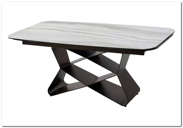 Стол ABSALON 180 ICE AGATE, керамика, стекло / Шоколадное золото каркас, ®DISAUR заказать по цене 109 700 руб. в Ростове на Дону в интернет магазине