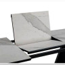 Стол обеденный Signal ARMANI Ceramic 160 раскладной (белый/черный мат) заказать по цене 155 718 руб. в Ростове на Дону в интернет магазине
