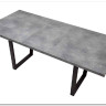 Стол ЛОФТ Бетон Портленд/ Черный 138 заказать по цене 22 500 руб. в Ростове на Дону в интернет магазине