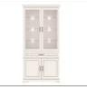 Витрина Florencia  REG2W2D1S персидский жемчуг BRW заказать по цене 46 902 руб. в Ростове на Дону в интернет магазине