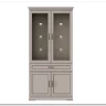 Витрина Florencia  REG2W2D1S персидский жемчуг BRW заказать по цене 46 902 руб. в Ростове на Дону в интернет магазине