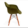 Кресло Secret De Maison CINDY SOFT (EAMES) (mod. 101) зеленый (HLR 54)/натуральный заказать по цене 7 720 руб. в Ростове на Дону в интернет магазине