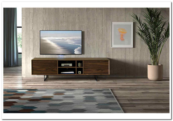 Тумба ТВ DUPEN TV131 WALNUT заказать по цене 105 500 руб. в Ростове на Дону в интернет магазине
