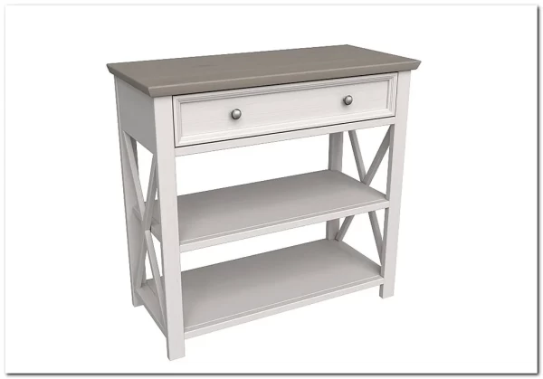 Консоль Форест белый воск/антрацит заказать по цене 21 489 руб. в Ростове на Дону в интернет магазине