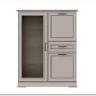 Тумба-витрина Florencia KOM1W2D1S персидский жемчуг BRW заказать по цене 37 056 руб. в Ростове на Дону в интернет магазине