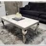 Стол журнальный Signal PRINCE A Ceramic (белый Calacatta/хром) заказать по цене 36 707 руб. в Ростове на Дону в интернет магазине
