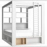 Купить Кровать со шкафом библиотечным и балдахином с основанием 160x200 4You by VOX с доставкой по России по цене производителя можно в магазине Другая Мебель в Ростове на Дону