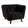 Диван CASTELLO 2 Velvet Bluvel 19  Signal (черный) заказать по цене 84 495 руб. в Ростове на Дону в интернет магазине