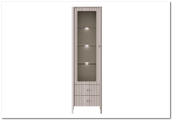 Витрина Dalia персидский жемчуг REG1W2S BRW заказать по цене 37 970 руб. в Ростове на Дону в интернет магазине