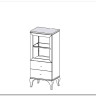 Комод-бар LA-KB 1/2 BAREK L/P Lagos Taranko заказать по цене 97 820,55 руб. в Ростове на Дону в интернет магазине