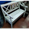 Скамейка ALBIZZI (Альбицци) pure white (белый) заказать по цене 27 217 руб. в Ростове на Дону в интернет магазине