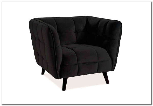 Кресло CASTELLO 1 Velvet Bluvel 19  Signal (черный) заказать по цене 64 889 руб. в Ростове на Дону в интернет магазине Кресло CASTELLO 1 Velvet Bluvel 19  Signal (черный) заказать по цене 64 889 руб. в Ростове на Дону в интернет магазине