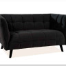 Кресло CASTELLO 1 Velvet Bluvel 19  Signal (черный) заказать по цене 64 889 руб. в Ростове на Дону в интернет магазине