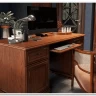Стол письменный Кентаки каштан BIU2D2S БРВ заказать по цене 45 090 руб. в Ростове на Дону в интернет магазине