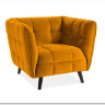 Кресло CASTELLO 1 Velvet Bluvel 68  Signal (карри) заказать по цене 64 889 руб. в Ростове на Дону в интернет магазине