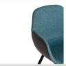 Стул VALENTINO (mod. PC45-2) Turquoise (бирюзовый)/Grey (серый)/чёрный заказать по цене 10 640 руб. в Ростове на Дону в интернет магазине
