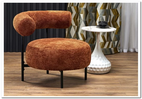 Кресло HALMAR HAZARD корица/черный заказать по цене 27 511 руб. в Ростове на Дону в интернет магазине