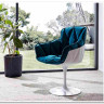 Кресло DС-1571D Marin blue fabric 7033-29 заказать по цене 25 800 руб. в Ростове на Дону в интернет магазине