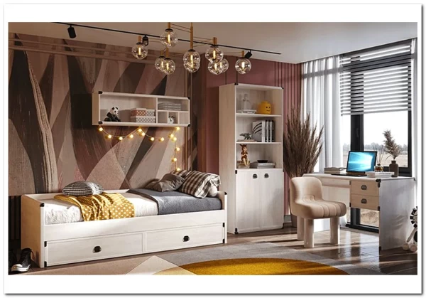 Подростковая и детская комната ИНДИАНА (Indiana) BRW по цене 63 060 руб. в магазине Другая Мебель в Ростове на Дону