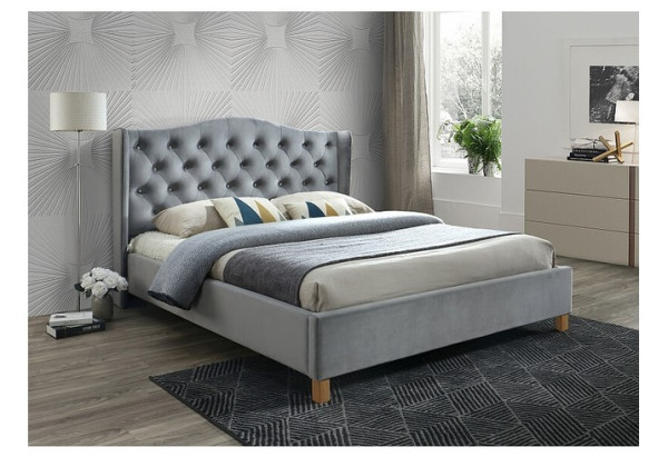 Кровать ASPEN VELVET BLUVEL 14 180/200 Signal заказать по цене 65 410 руб. в Ростове на Дону в интернет магазине