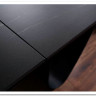 Стол обеденный Signal SALVADORE Ceramic 160 раскладной (черный Sahara Noir/черный мат) заказать по цене 136 583 руб. в Ростове на Дону в интернет магазине