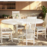Стул DOLCE мягкое сидение бук, ivory white, велюр Tenerife Ultimate grey заказать по цене 9 920 руб. в Ростове на Дону в интернет магазине