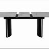 Стол RASMUS 160 TL-45 Белый мрамор, испанская керамика / черный каркас, DISAUR заказать по цене 95 250 руб. в Ростове на Дону в интернет магазине