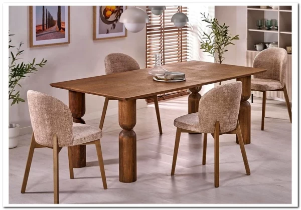 Стол обеденный Halmar MELTON раскладной (орех светлый) заказать по цене 156 415 руб. в Ростове на Дону в интернет магазине