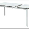 Стол CORNER 120 MATTE STATUARIO Белый мрамор матовый керамика, стекло/ белый каркас заказать по цене 59 400 руб. в Ростове на Дону в интернет магазине