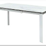 Стол CORNER 120 MATTE STATUARIO Белый мрамор матовый керамика, стекло/ белый каркас заказать по цене 59 400 руб. в Ростове на Дону в интернет магазине
